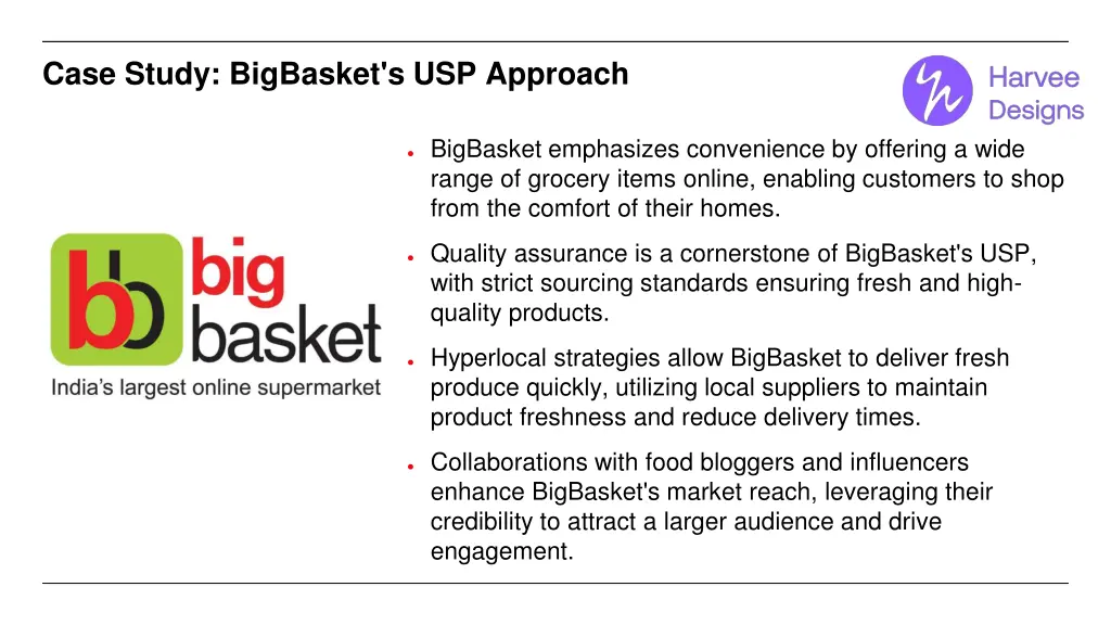 case study bigbasket s usp approach