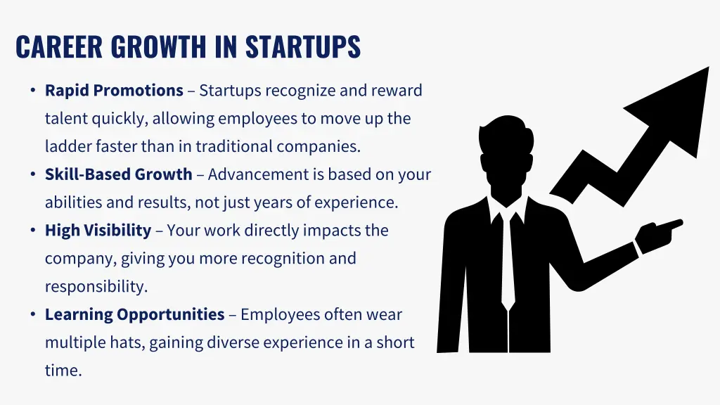 career growth in startups
