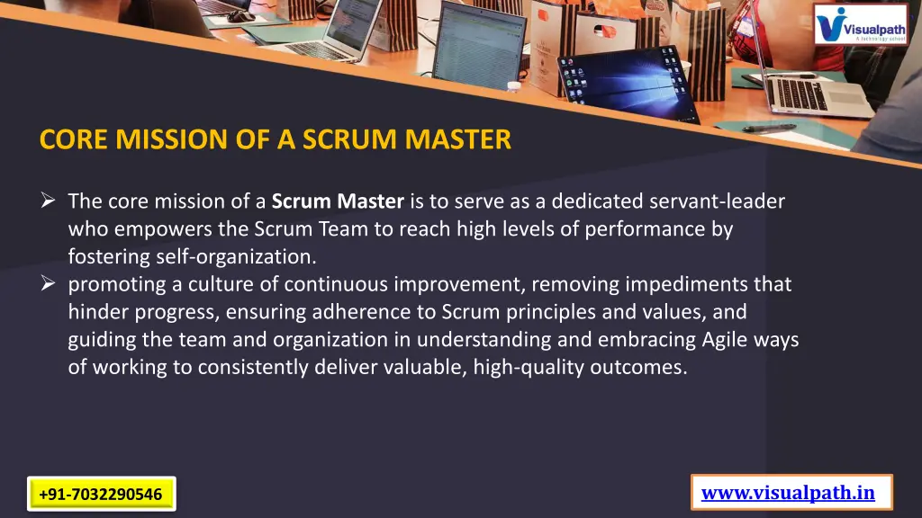 core mission of a scrum master