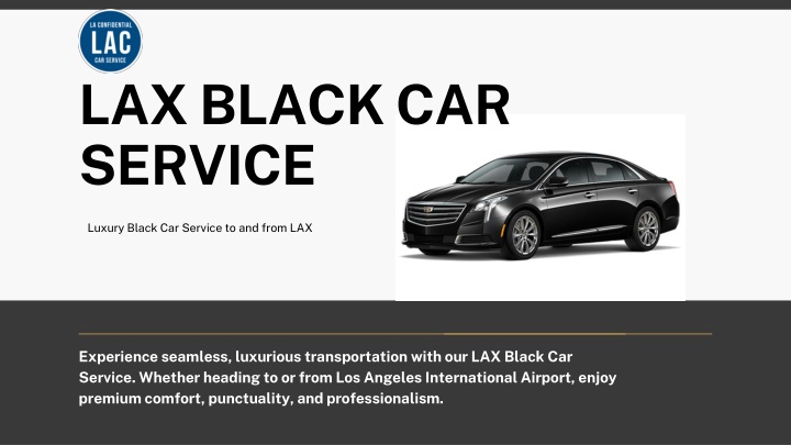 lax black car service