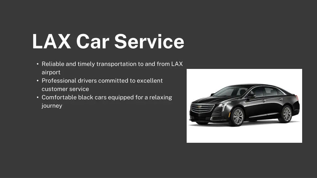 lax car service