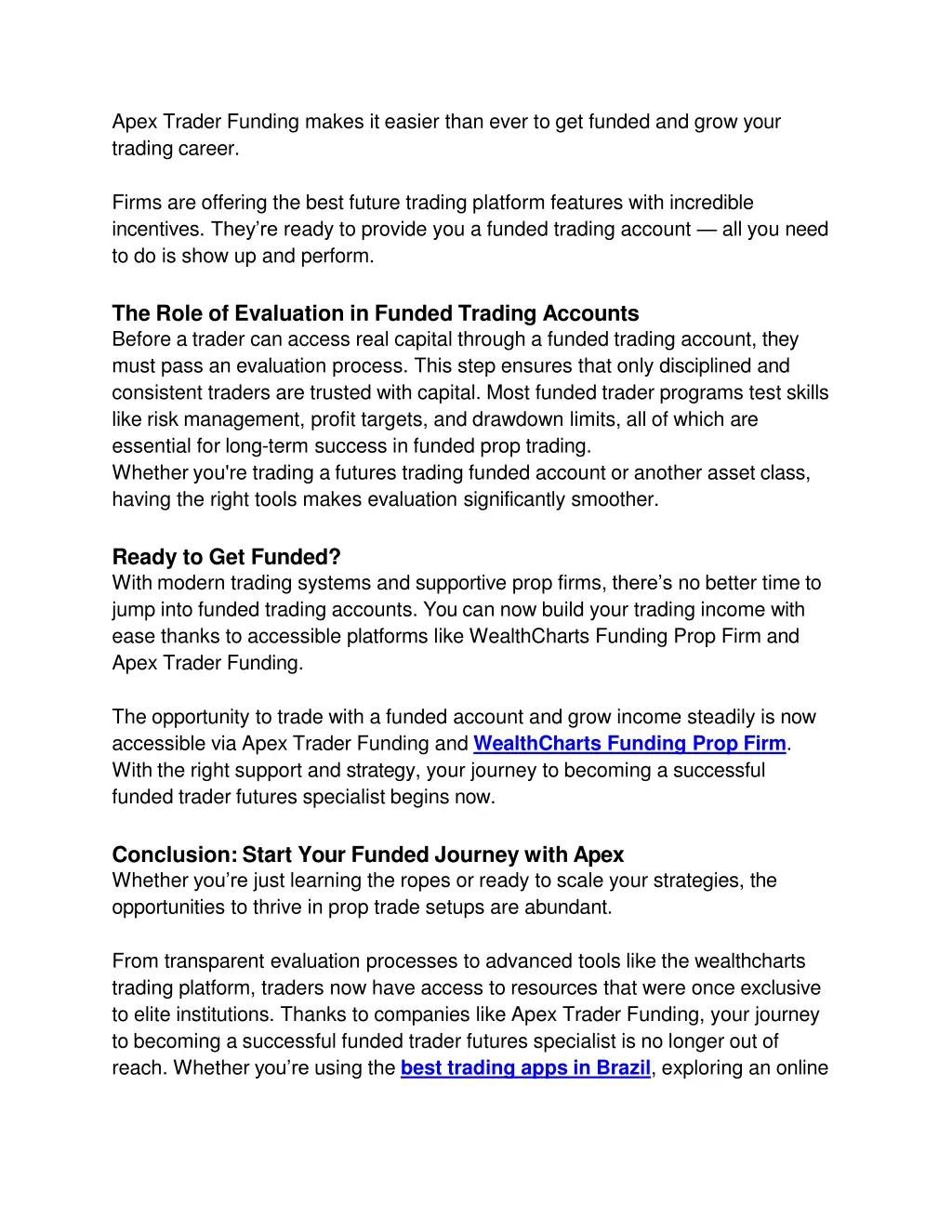 apex trader funding makes it easier than ever