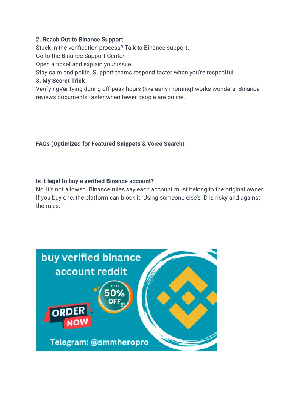 2 reach out to binance support stuck