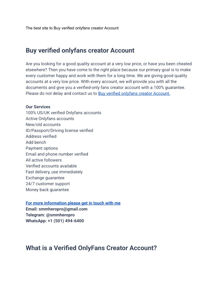 the best site to buy verified onlyfans creator