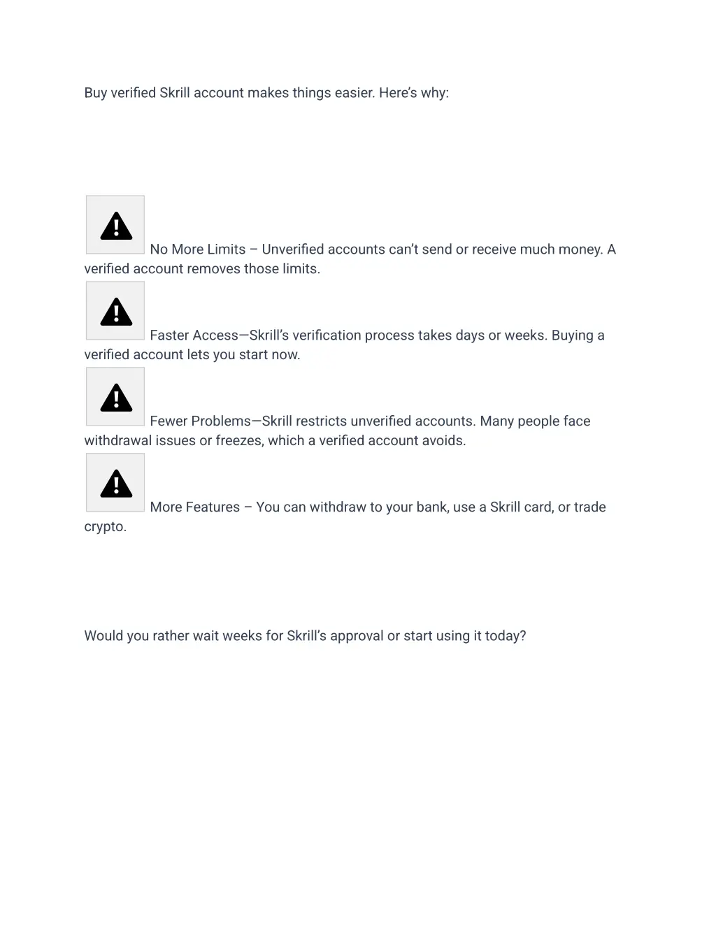 buy verified skrill account makes things easier