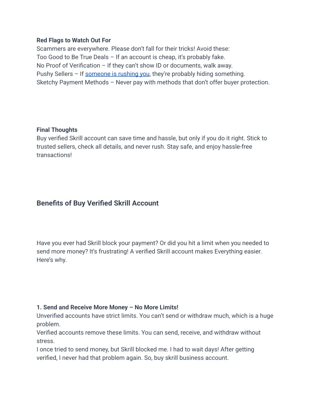 red flags to watch out for scammers