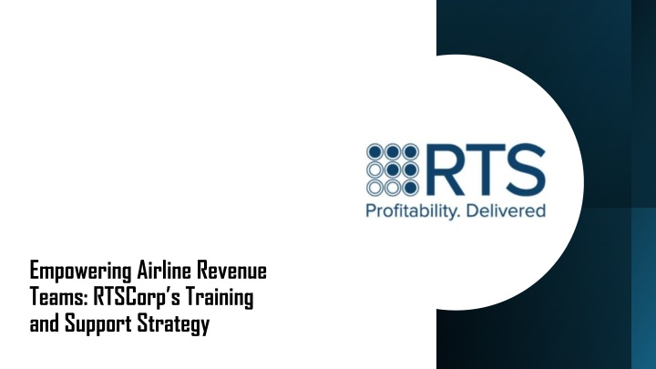 empowering airline revenue teams rtscorp