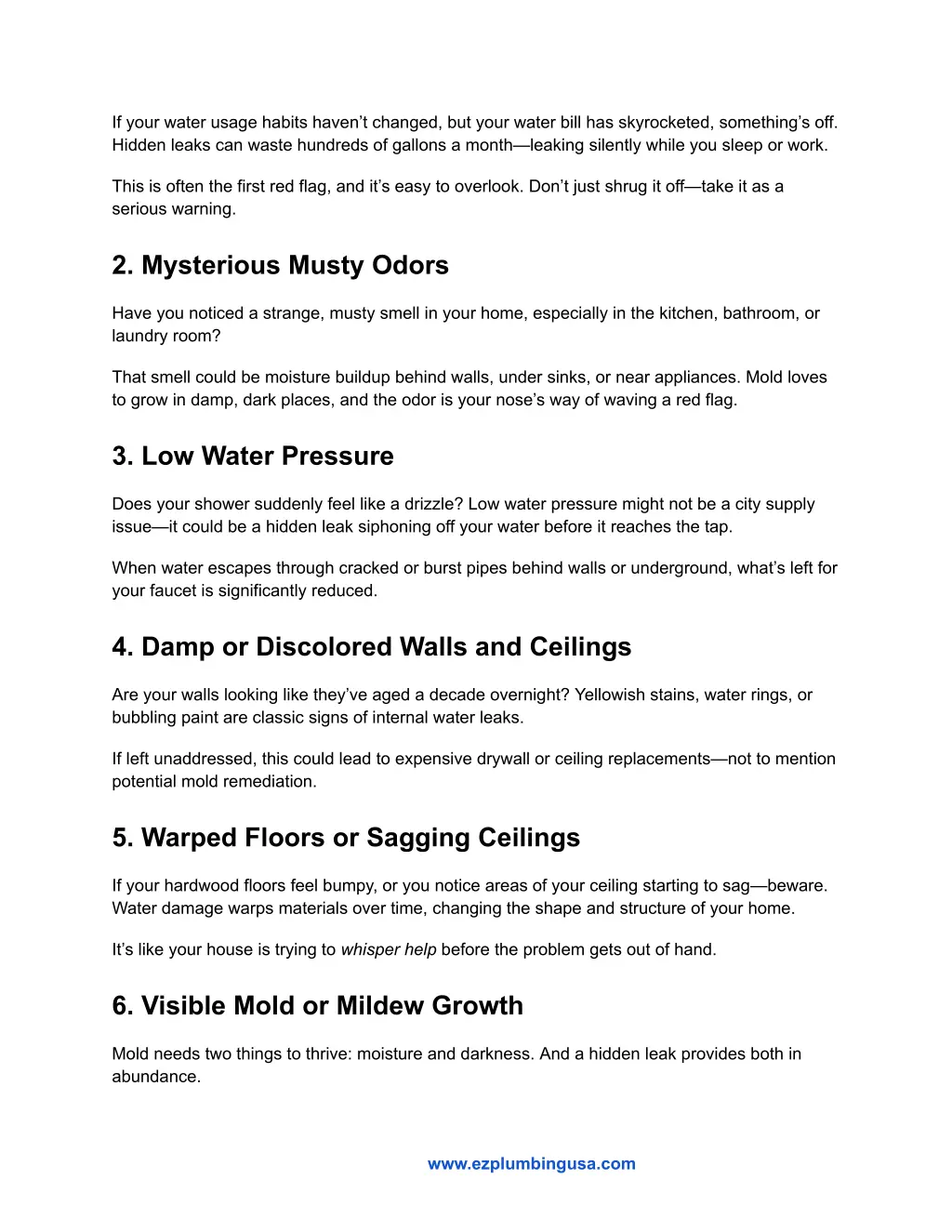 if your water usage habits haven t changed