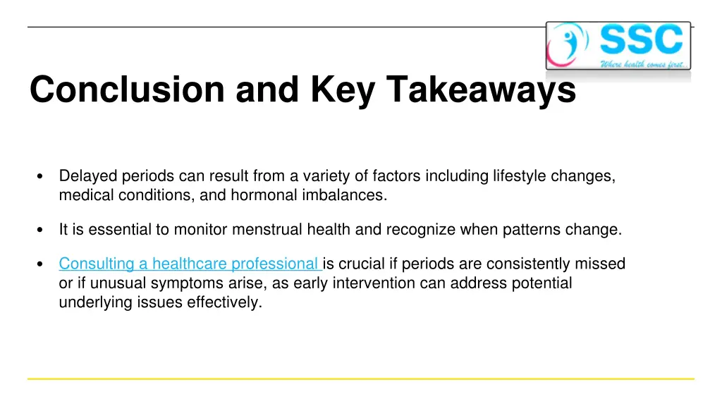 conclusion and key takeaways