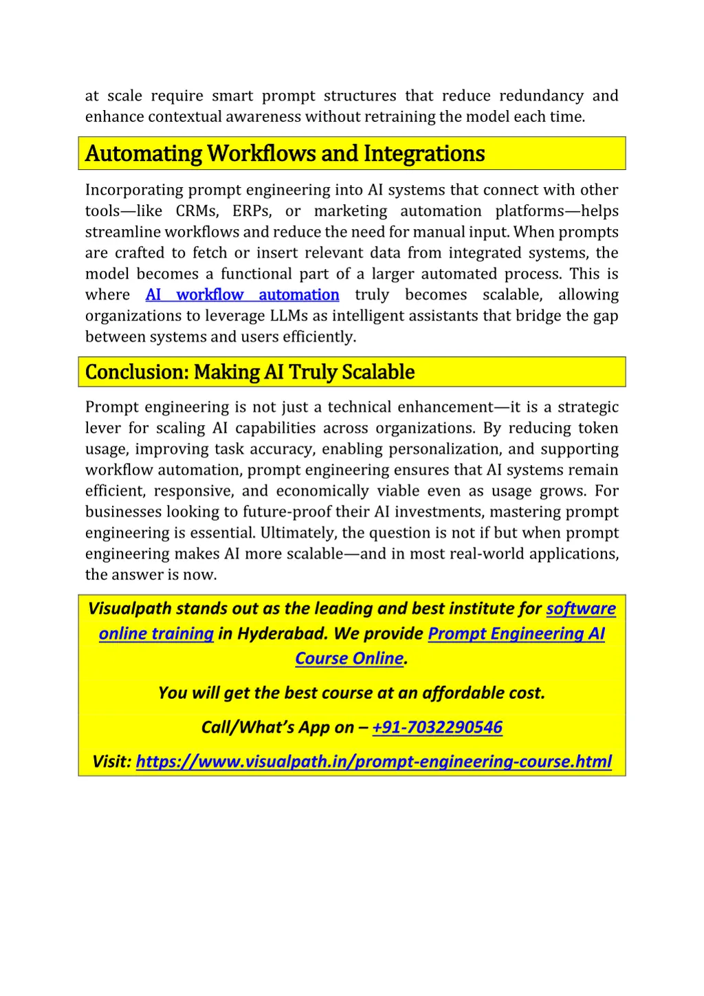 at scale require smart prompt structures that