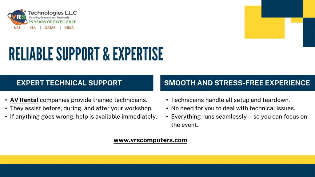 expert technical support