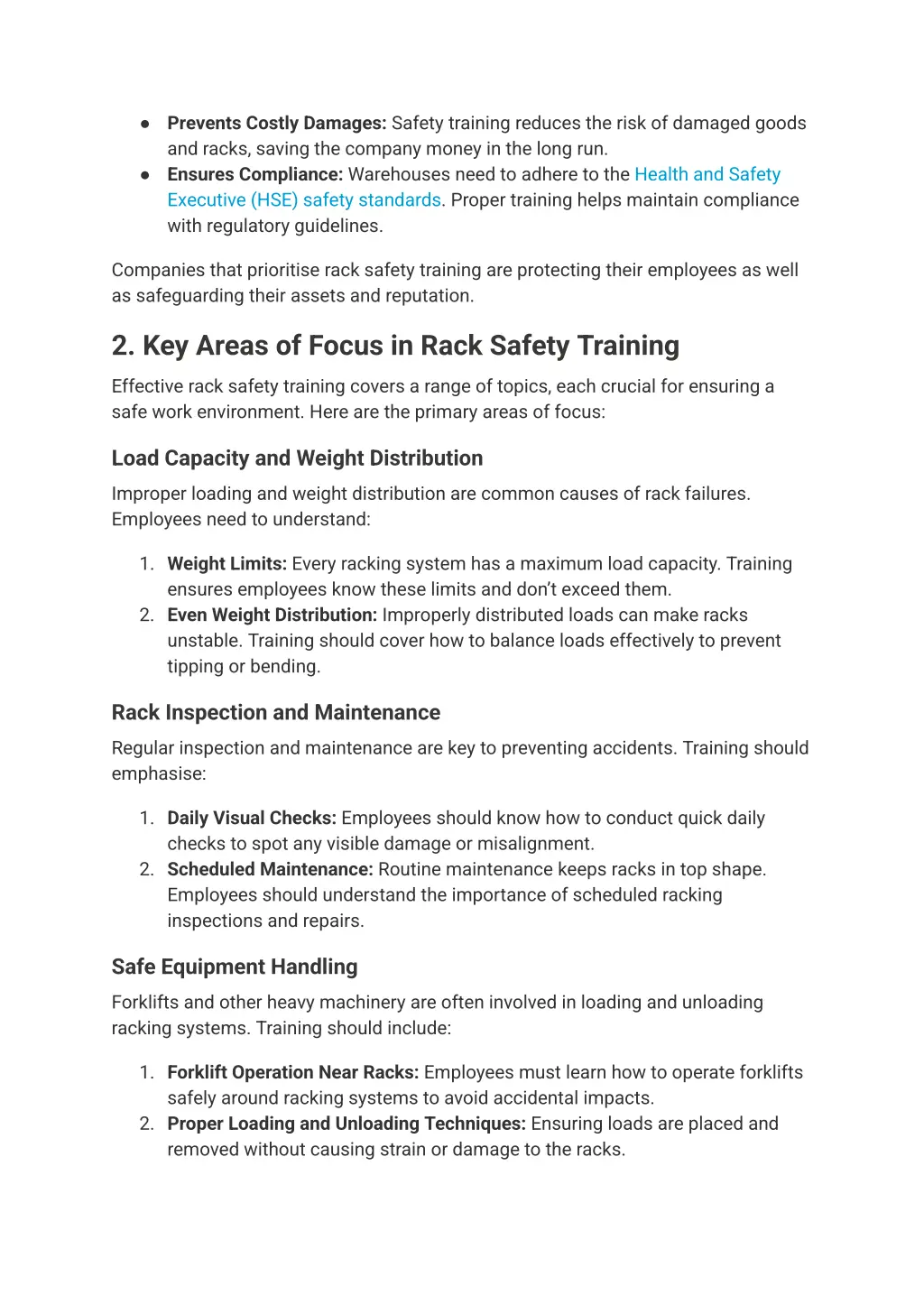 prevents costly damages safety training reduces