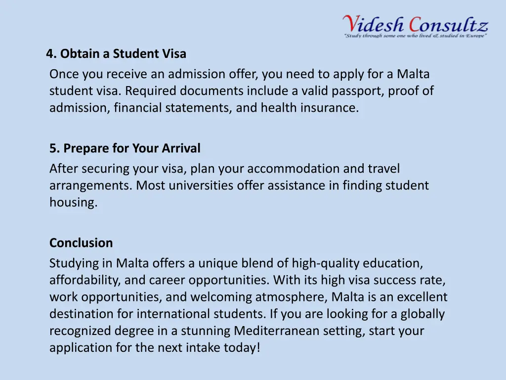 4 obtain a student visa once you receive