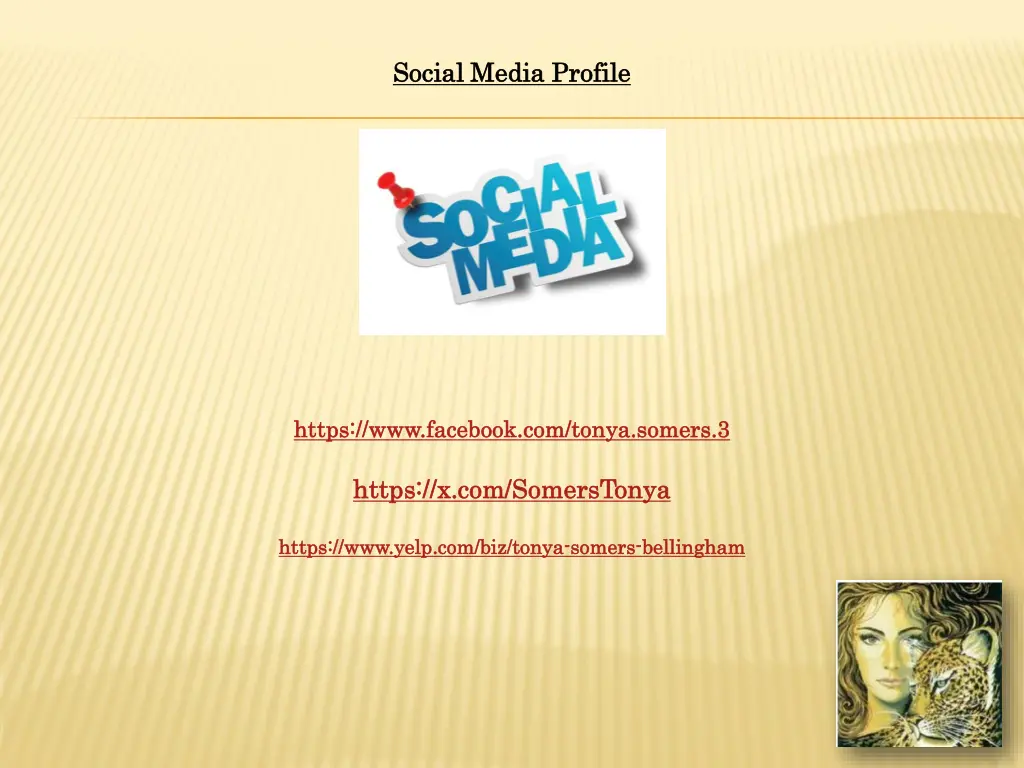 social media profile social media profile