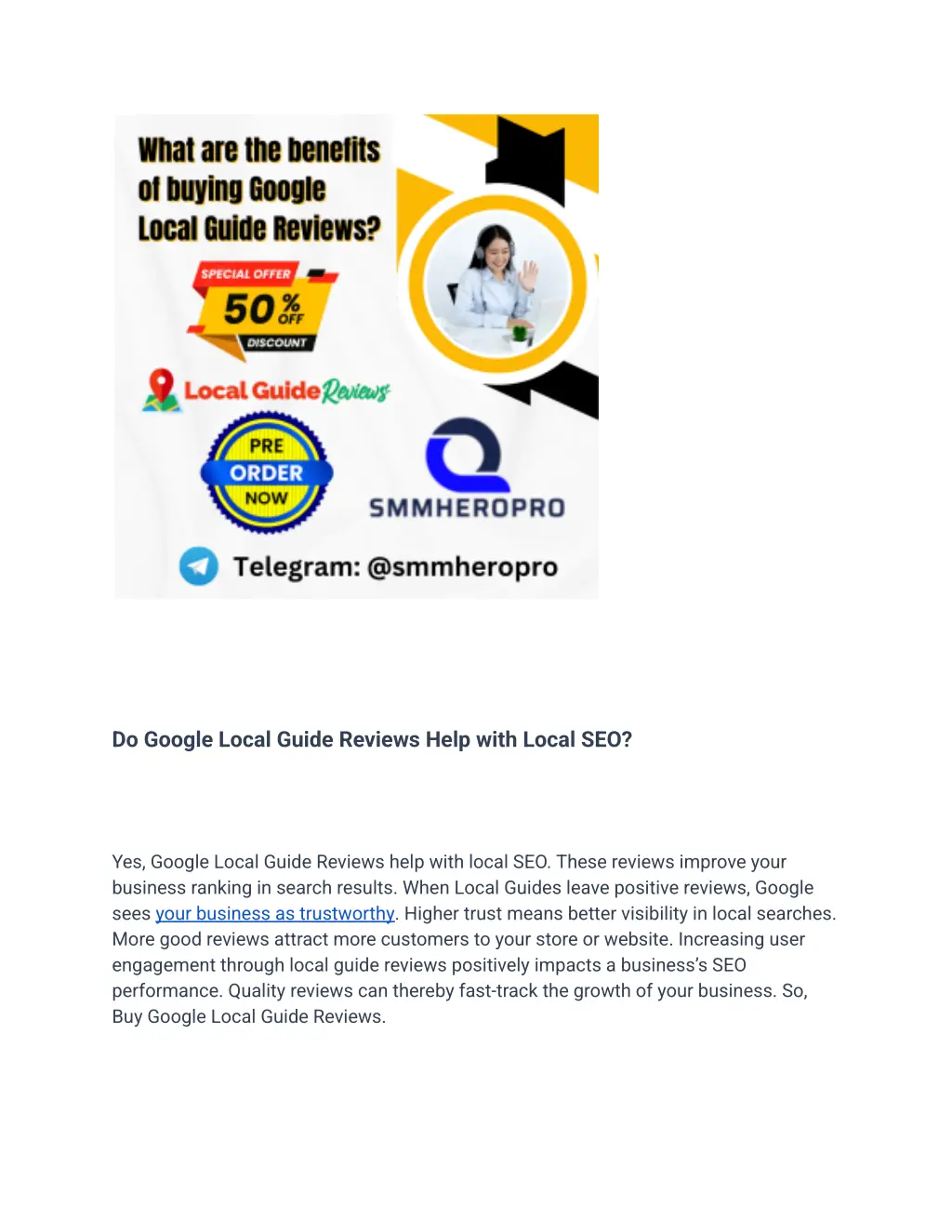 do google local guide reviews help with local seo