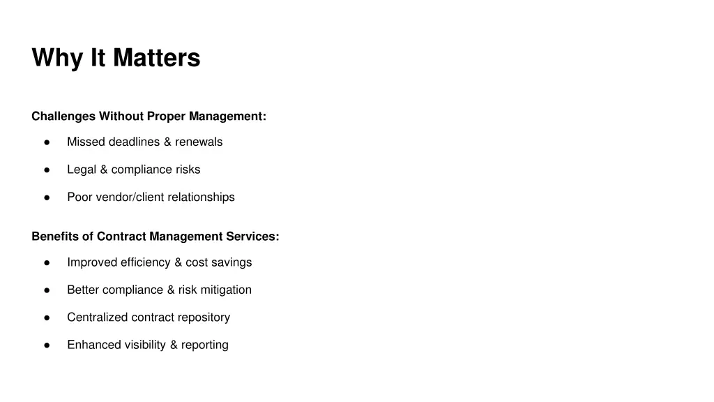 why it matters