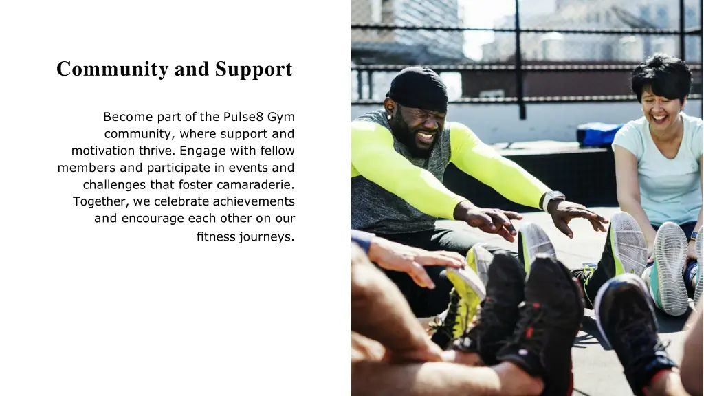 community and support
