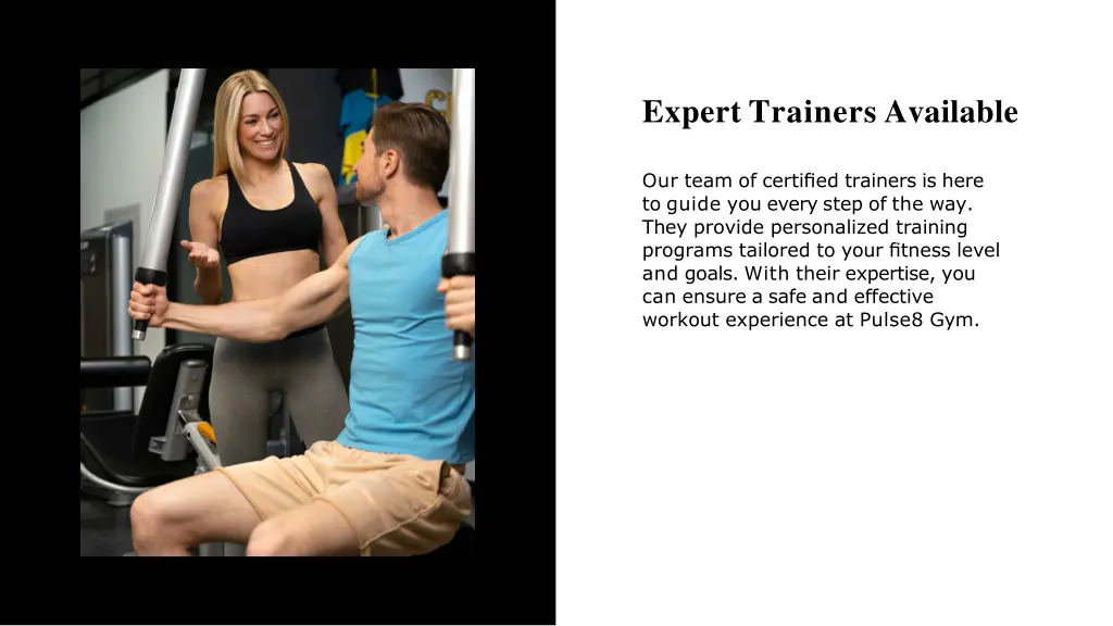 expert trainers available