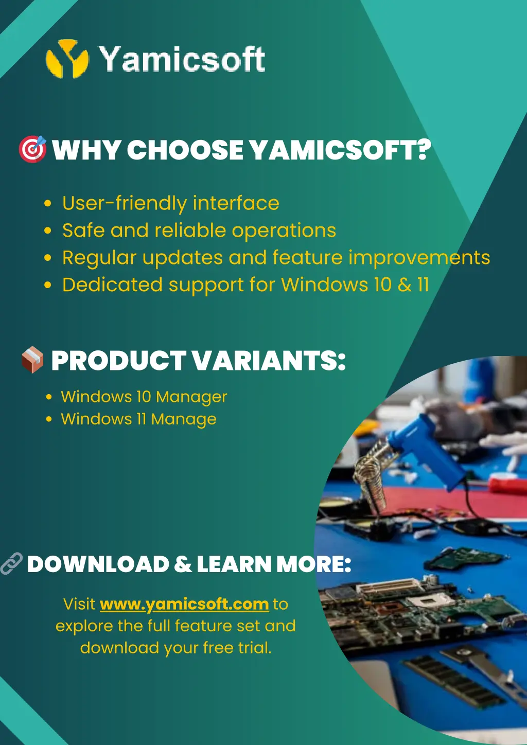 why choose yamicsoft