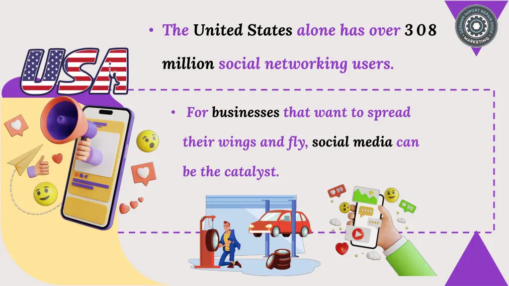 the united states alone has over 308