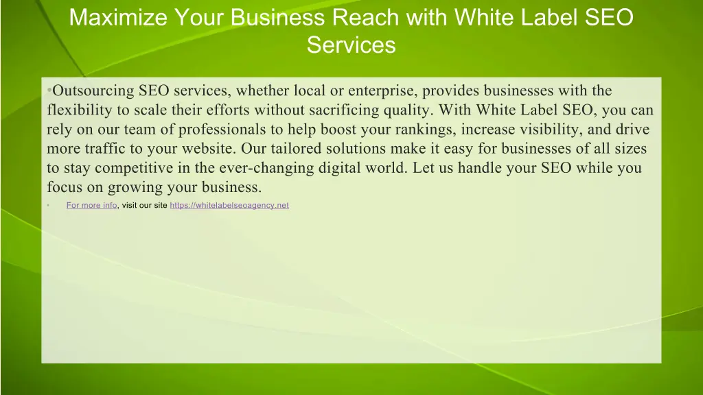 maximize your business reach with white label 1