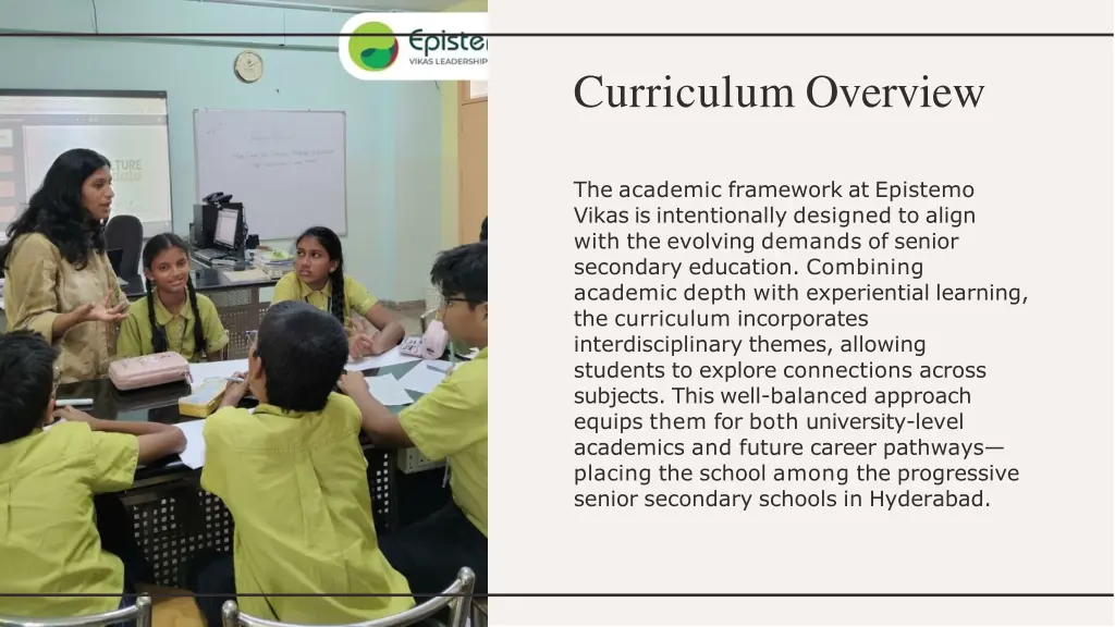 curriculum overview