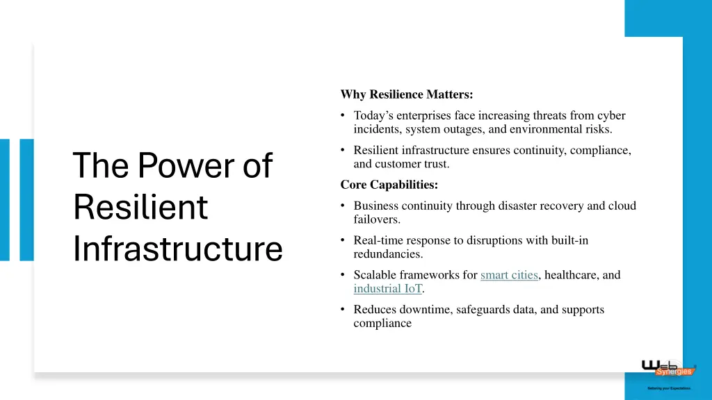 why resilience matters