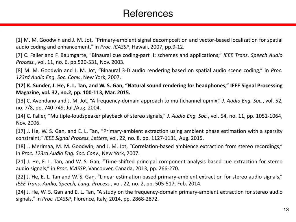 references