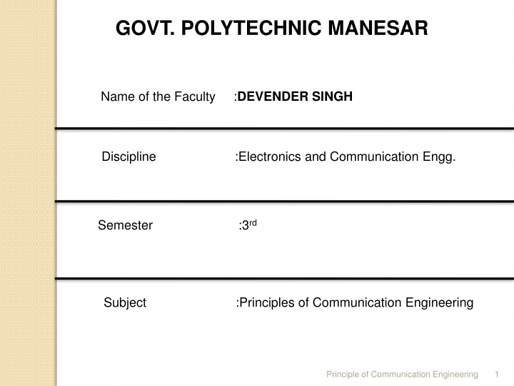 govt polytechnic manesar