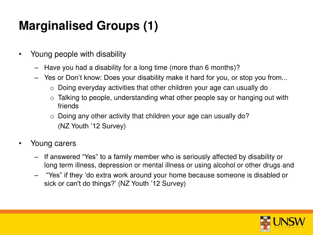 marginalised groups 1