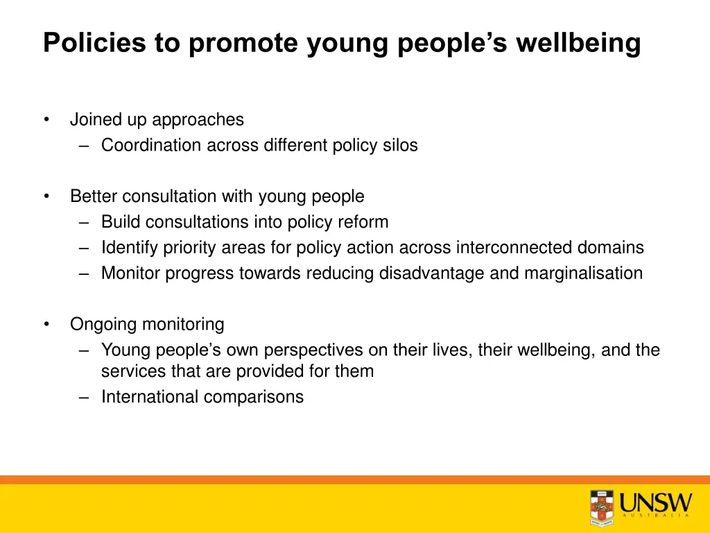 policies to promote young people s wellbeing