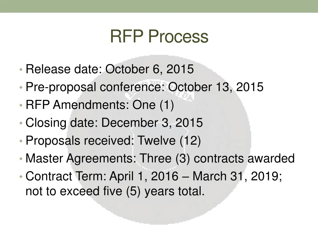 rfp process