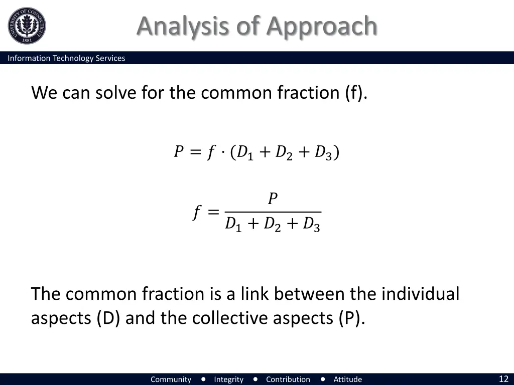analysis of approach 4