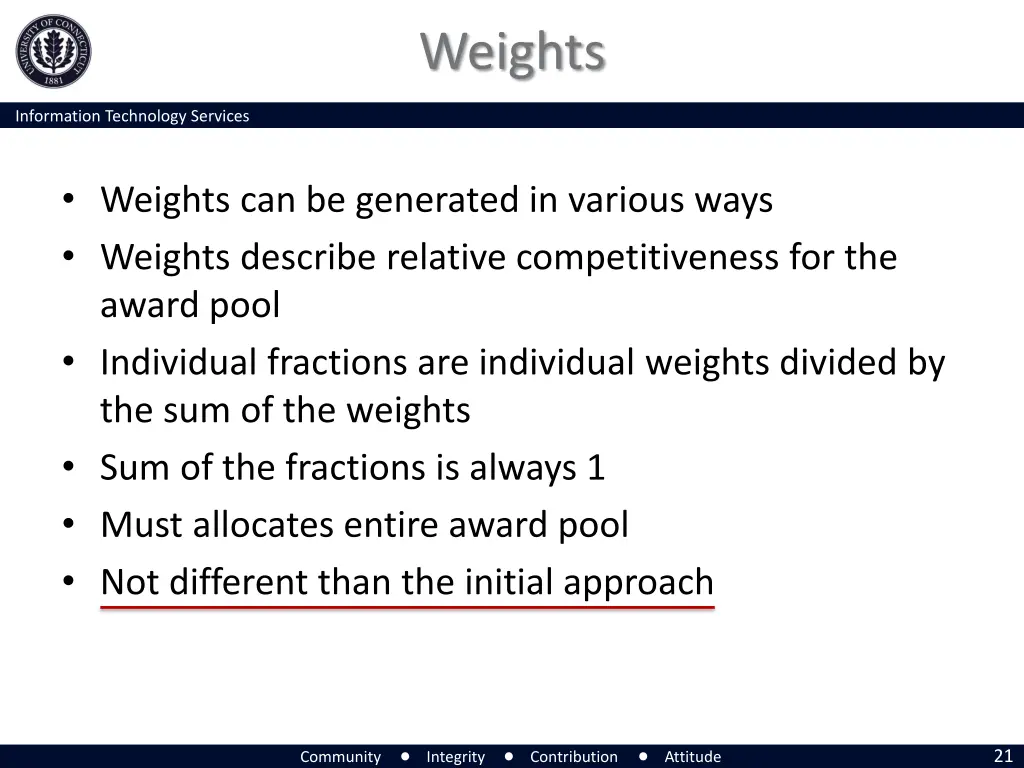 weights 1