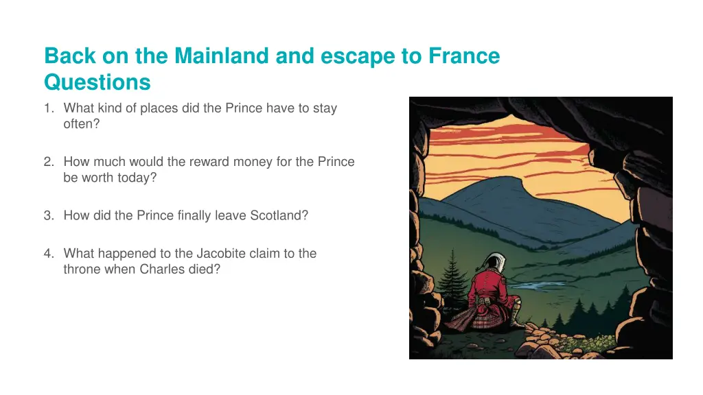 back on the mainland and escape to france 1