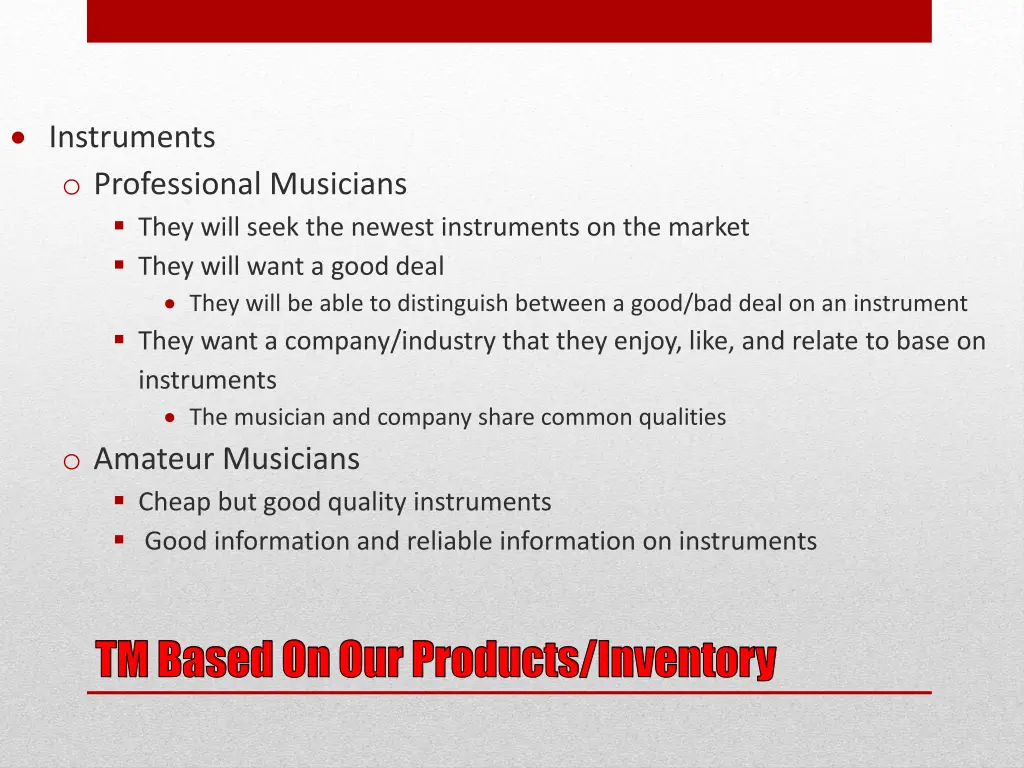 instruments o professional musicians they will