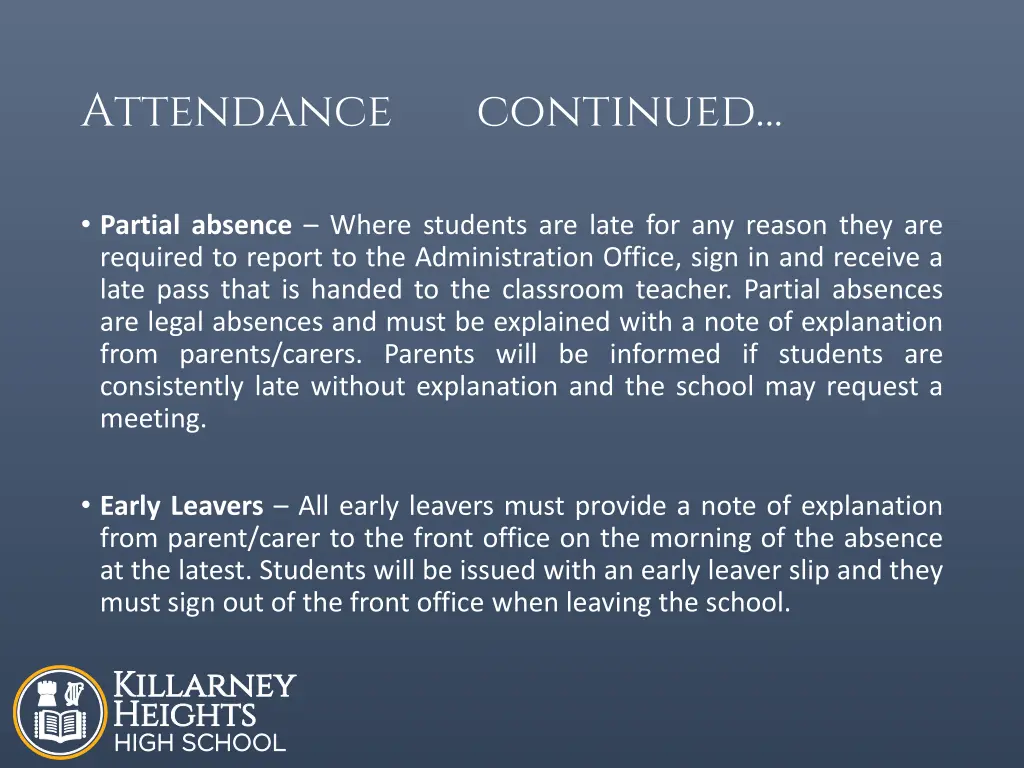 attendance 1