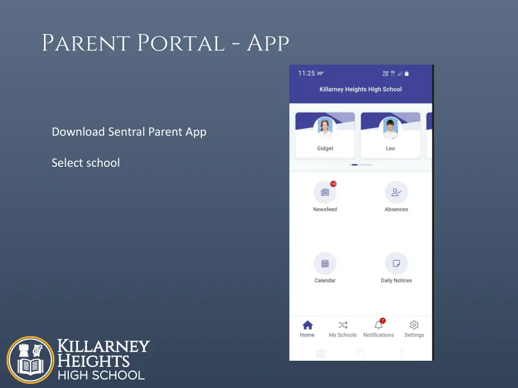 parent portal app