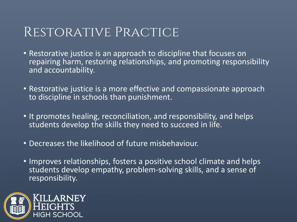 restorative practice