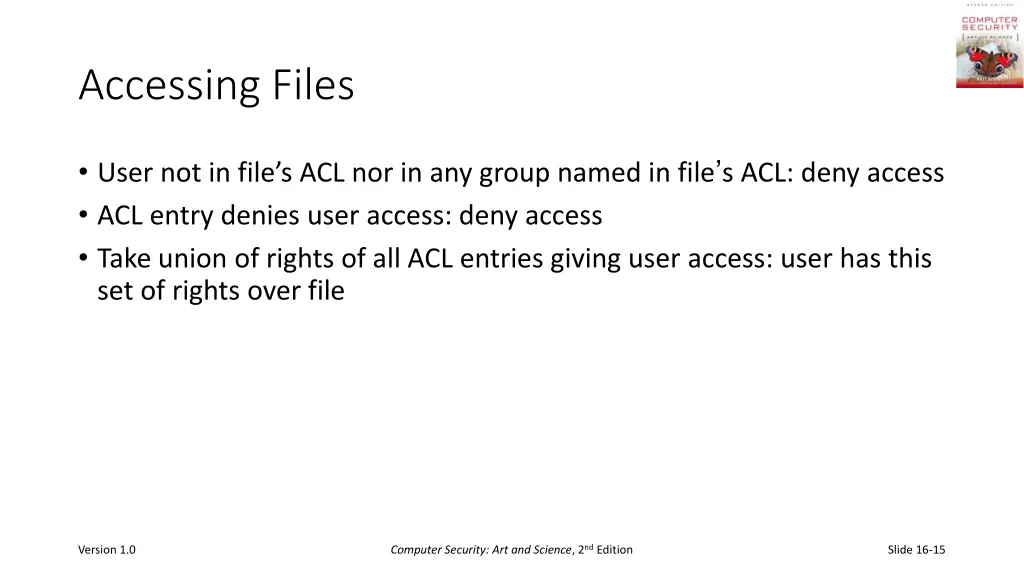 accessing files