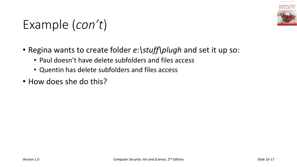 example con t