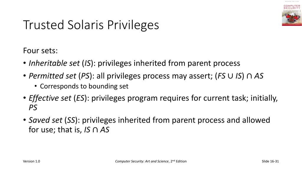 trusted solaris privileges