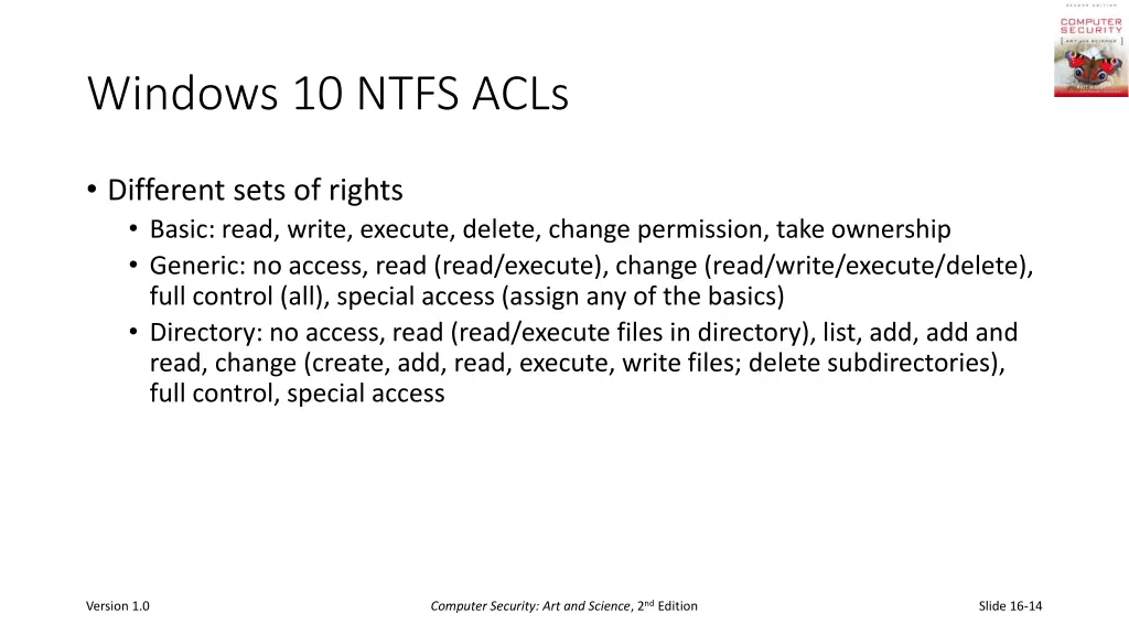 windows 10 ntfs acls