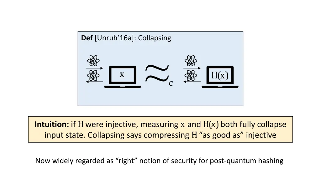 def unruh 16a collapsing