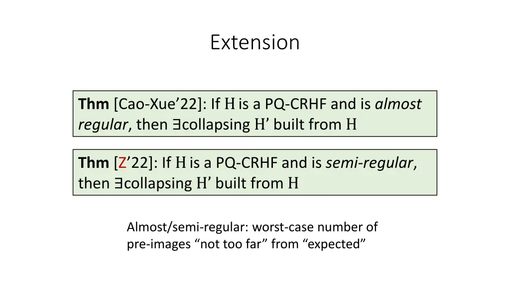 extension