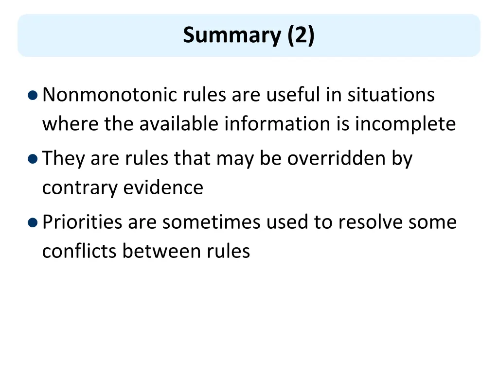 summary 2