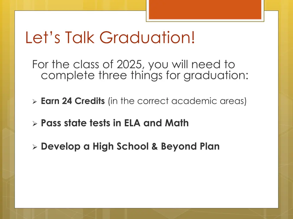 let s talk graduation