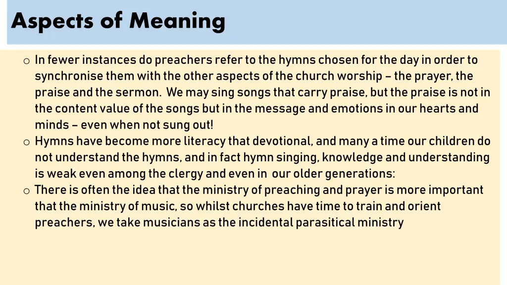 aspects of meaning