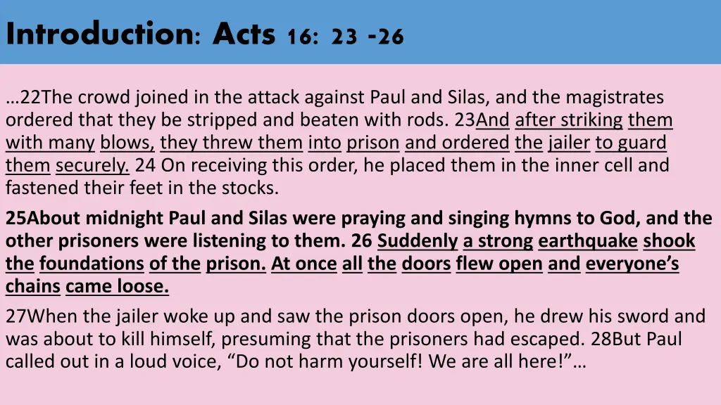 introduction acts 16 23 26