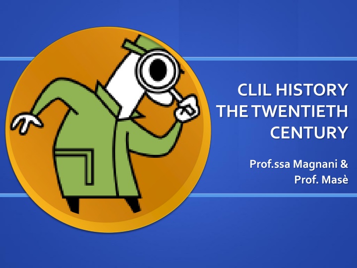 clil history the twentieth century